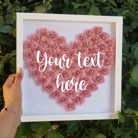 Flower Shadow Box Gift